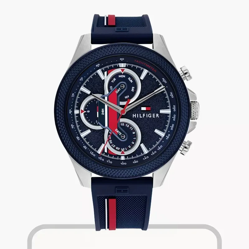 Tommy Hilfiger Clark Multifunction Blue Men’s Watch- 1792083